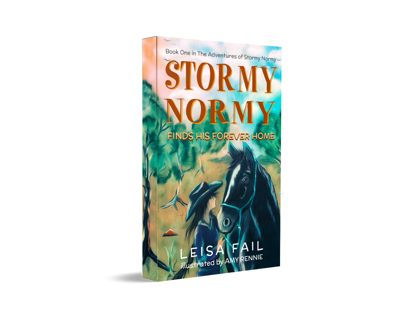Stormy Normy Finds His Forever Home, by Leisa Fail