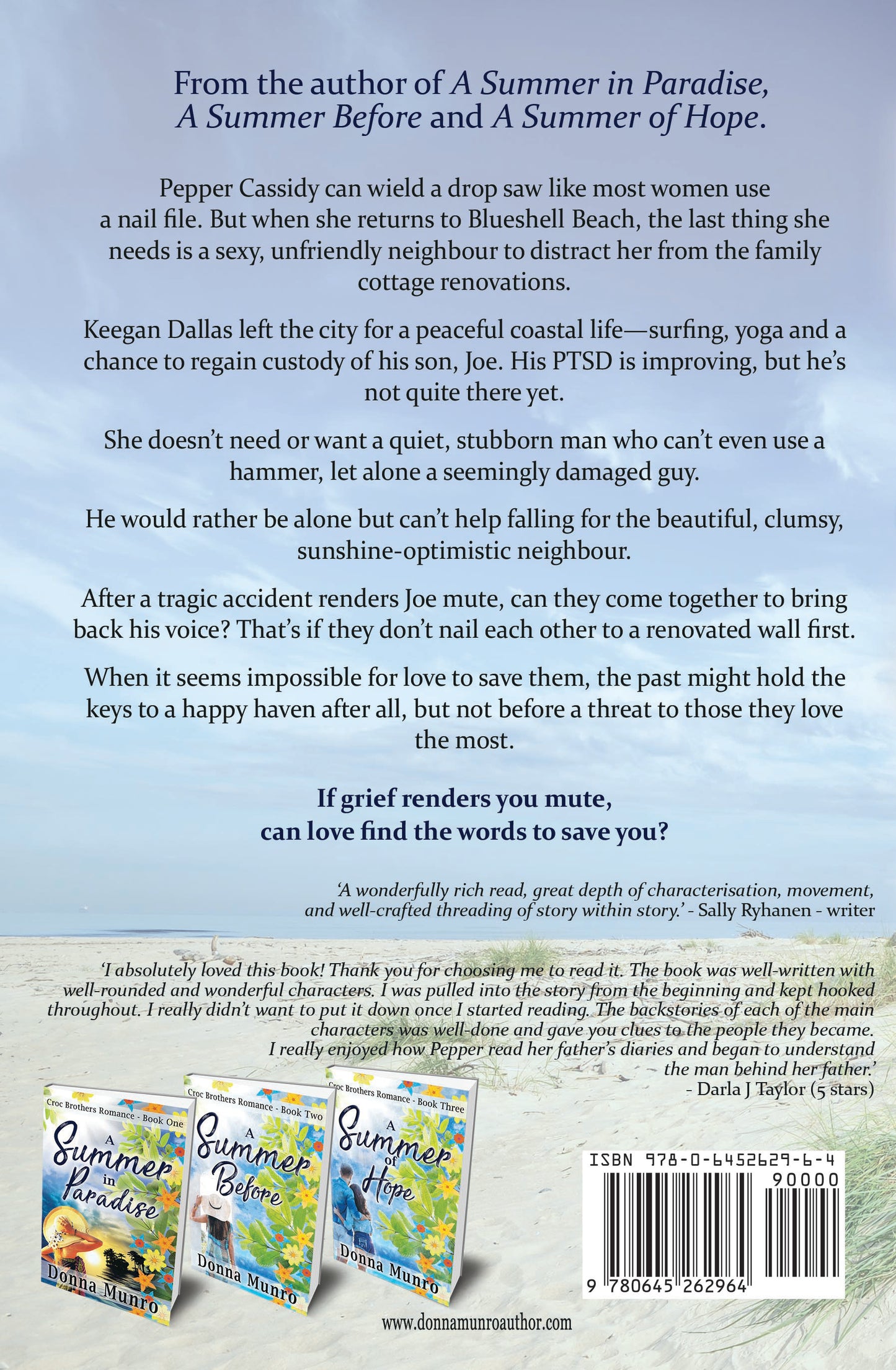 Beach Cottage Haven, Donna Munro