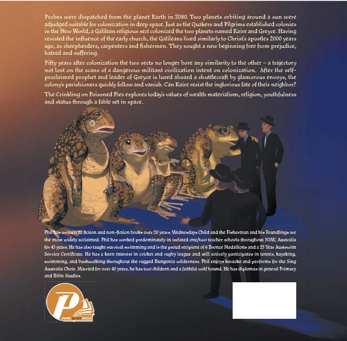 The Crinkling on the Poisonous Pie, by Phillip Leighton-Daly