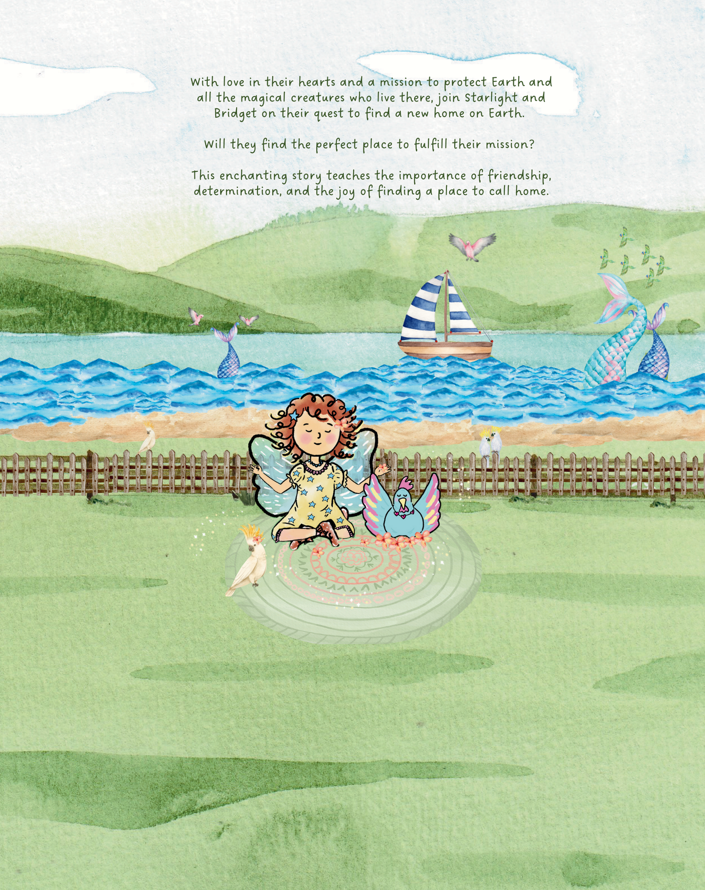 Starlight moves to Earth, by Lisa Mackenzie