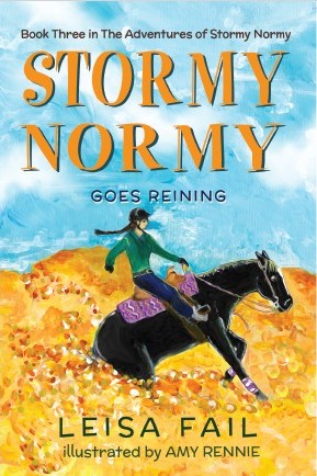 Stormy Normy Goes Reining, by Leisa Fail